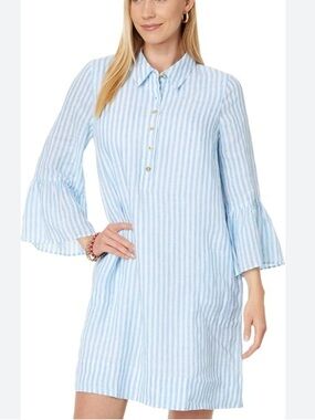 Lilly Pulitzer Jazmyn Linen Tunic Dress size 14